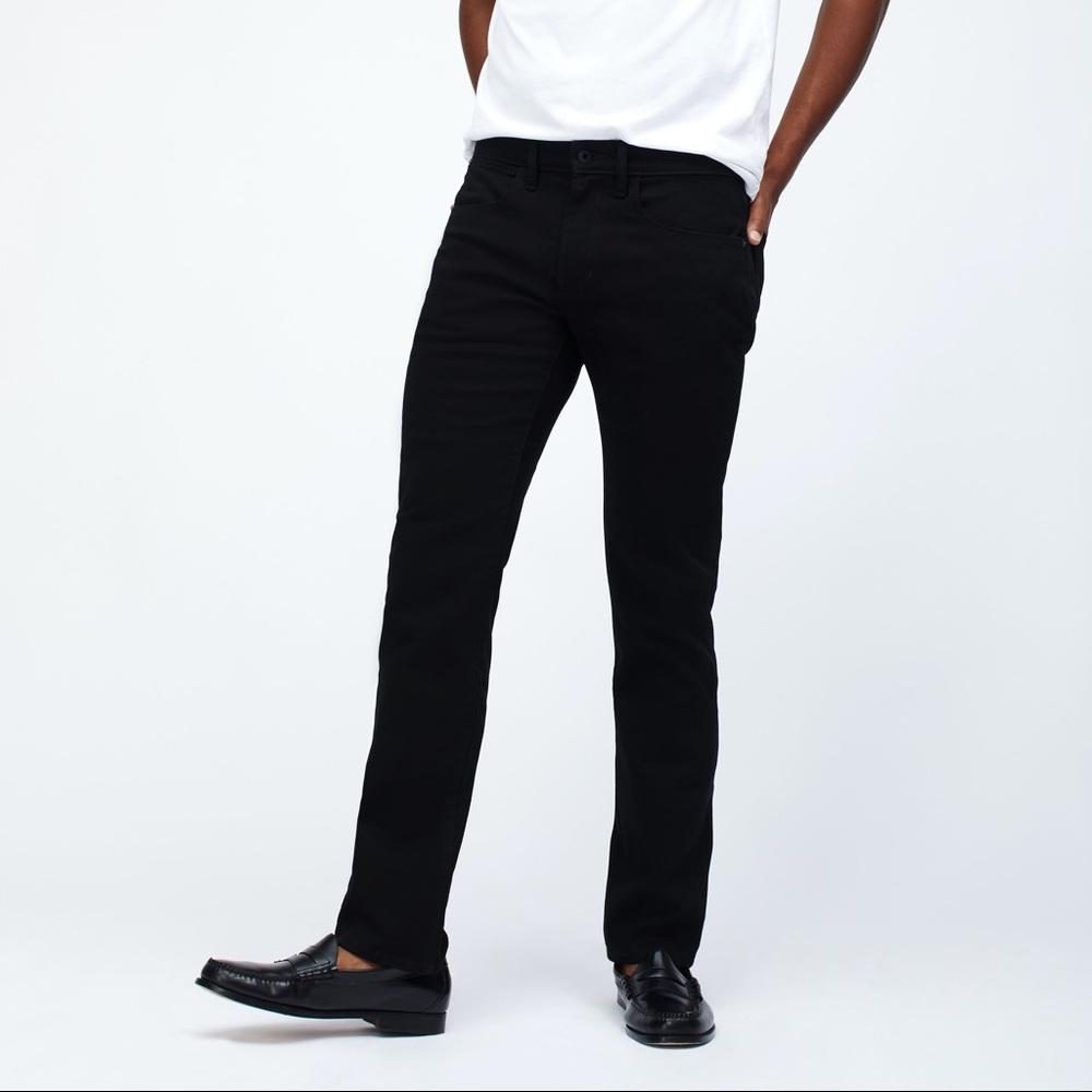 Bonobos Black Tailored Fit Jeans